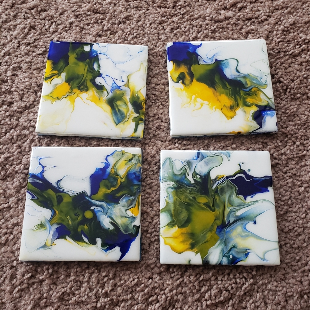 4 piece coaster set